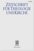 Zeitschrift für Theologie und Kirche (ZThK)