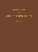 Jahrbuch des öffentlichen Rechts der Gegenwart. Neue Folge (JöR)