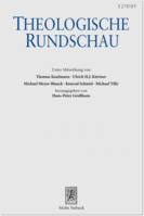 Theologische Rundschau (ThR)