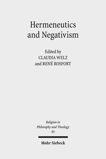 Hermeneutics and Negativism