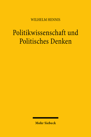 Politikwissenschaft und Politisches Denken