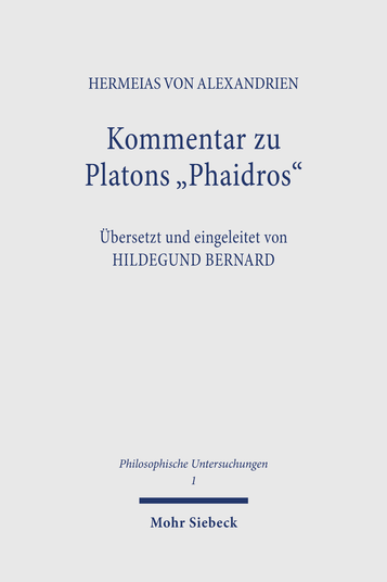 Kommentar zu Platons »Phaidros«