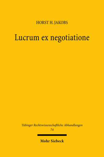 Lucrum ex negotiatione