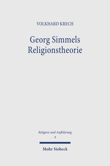 Georg Simmels Religionstheorie