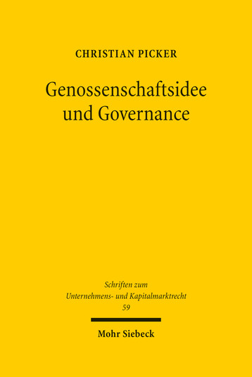 Genossenschaftsidee und Governance