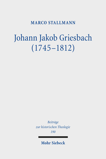 Johann Jakob Griesbach (1745–1812)