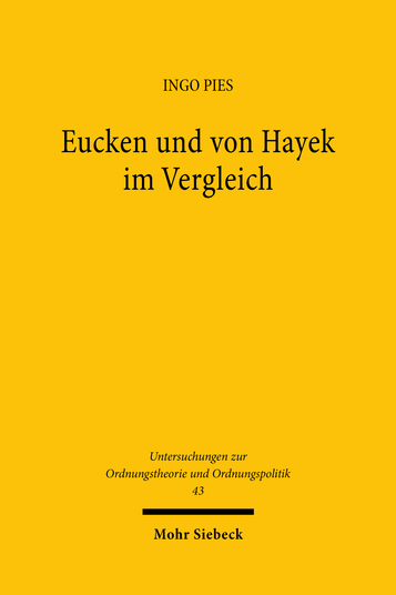 Eucken und von Hayek im Vergleich