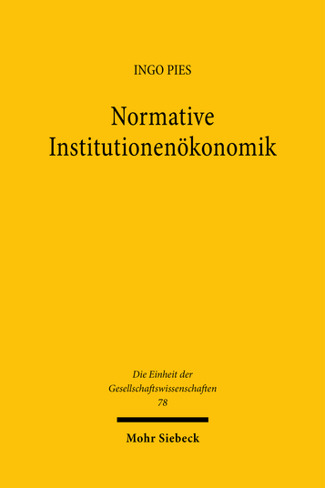 Normative Institutionenökonomik