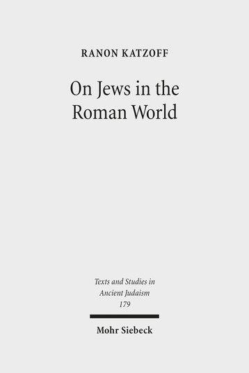 On Jews in the Roman World