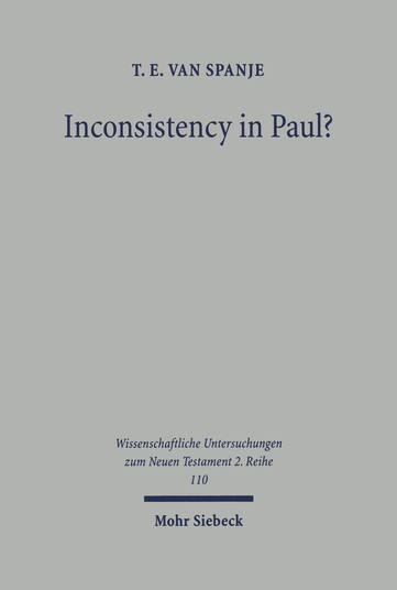 Inconsistency in Paul?
