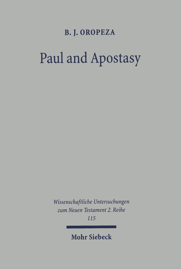 Paul and Apostasy