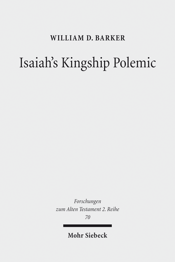 Isaiah's Kingship Polemic