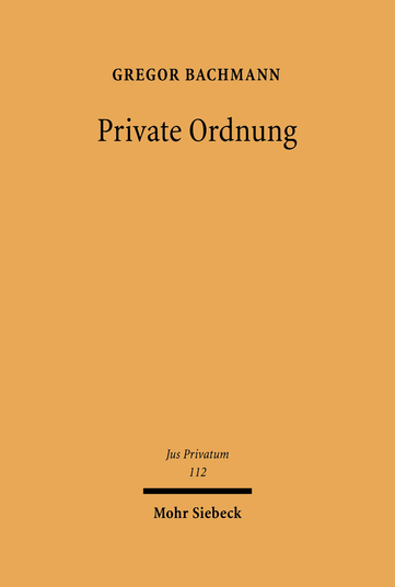 Private Ordnung