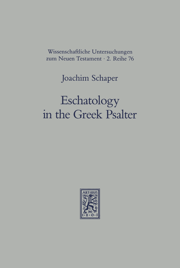Eschatology in the Greek Psalter