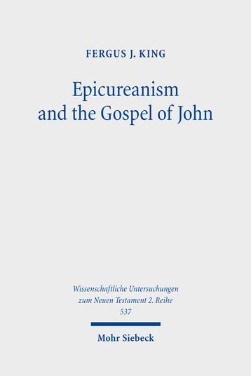 Epicureanism and the Gospel of John