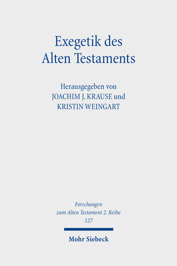 Exegetik des Alten Testaments