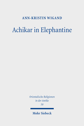 Achikar in Elephantine