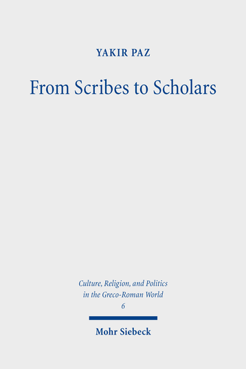 From Scribes to Scholars
