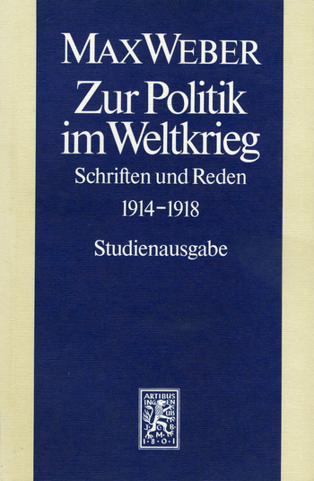 Max Weber-Studienausgabe