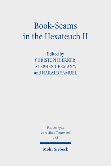 Book-Seams in the Hexateuch II