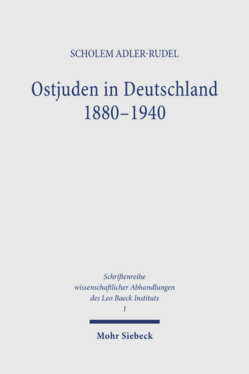 Ostjuden in Deutschland 1880–1940