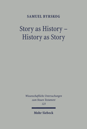 Story as History – History as Story