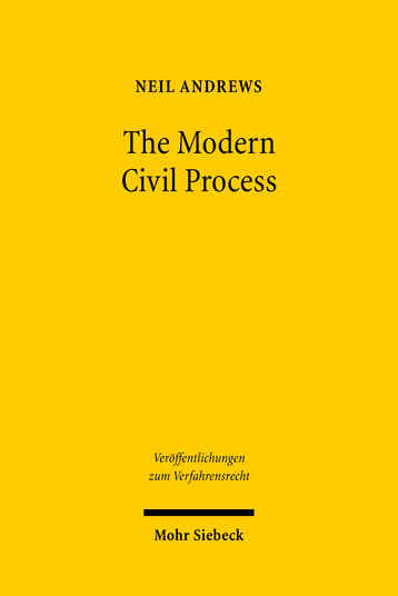 The Modern Civil Process