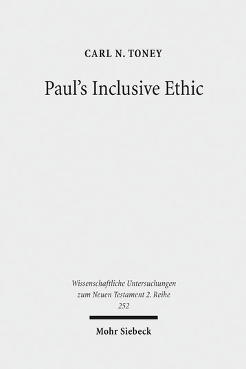 Paul's Inclusive Ethic