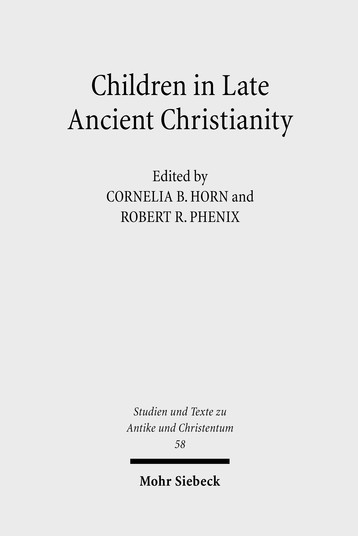 Children in Late Ancient Christianity