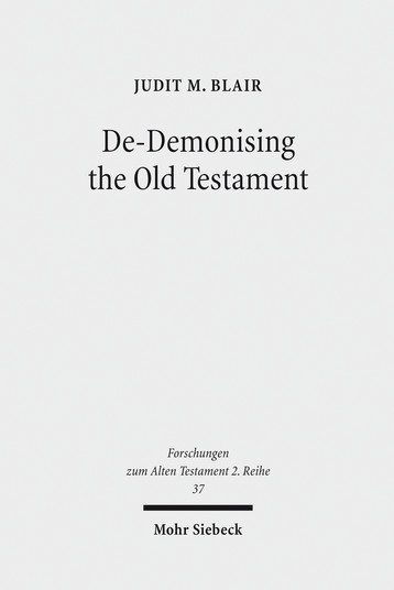 De-Demonising the Old Testament