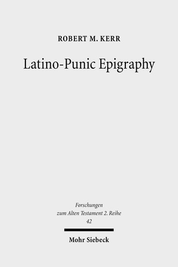 Latino-Punic Epigraphy