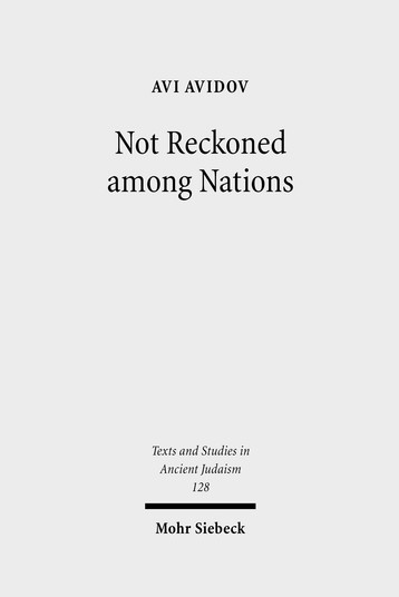 Not Reckoned among Nations