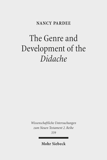 The Genre and Development of the Didache