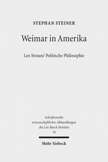 Weimar in Amerika