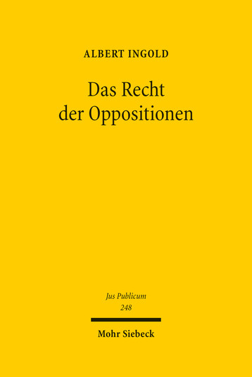 Das Recht der Oppositionen
