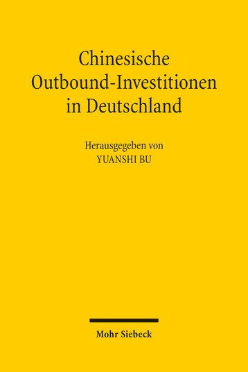 Chinesische Outbound-Investitionen in Deutschland