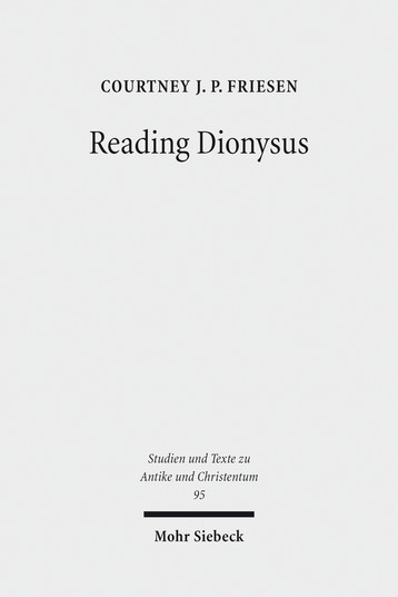 Reading Dionysus