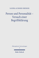 Person und Personalität – Versuch einer Begriffsklärung