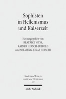 Sophisten in Hellenismus und Kaiserzeit