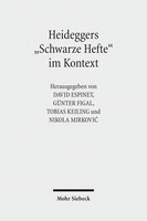 Heideggers »Schwarze Hefte« im Kontext