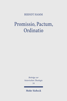 Promissio, Pactum, Ordinatio