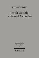 Jewish Worship in Philo von Alexandria