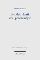 Die Metaphysik der Sprachanalyse