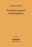 Privatisierung und Staatsaufgaben