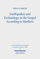Earthquakes and Eschatology in the Gospel According to Matthew