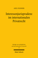 Interessenjurisprudenz im internationalen Privatrecht