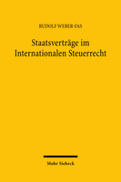 Staatsverträge im Internationalen Steuerrecht