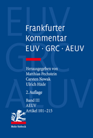 Frankfurter Kommentar zu EUV, GRC und AEUV (2. Aufl.)