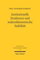 Institutionelle Strukturen und makroökonomische Stabilität