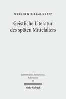 Geistliche Literatur des späten Mittelalters